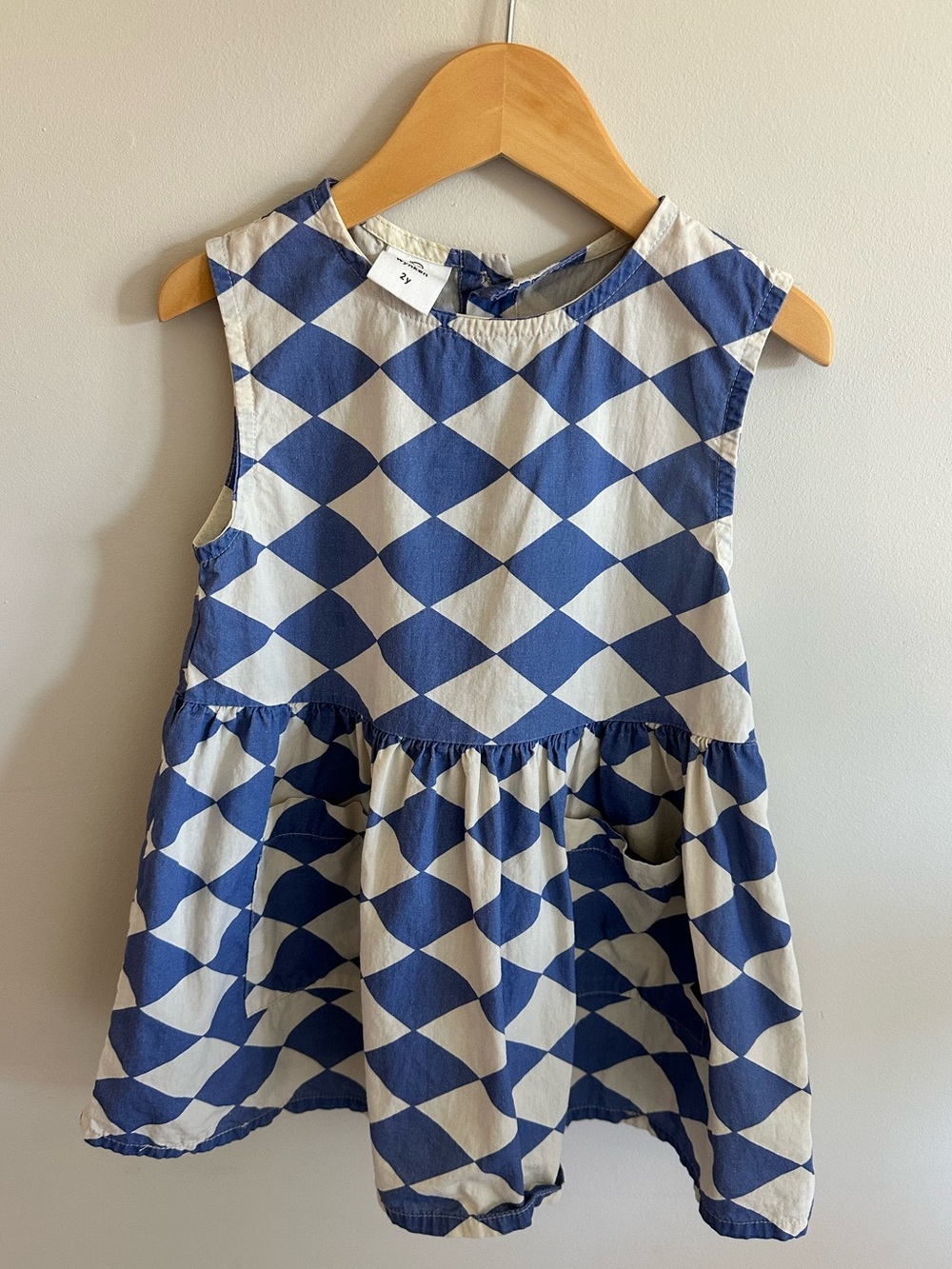 WYNKEN DRESS | BLUE DIAMOND 2Y
